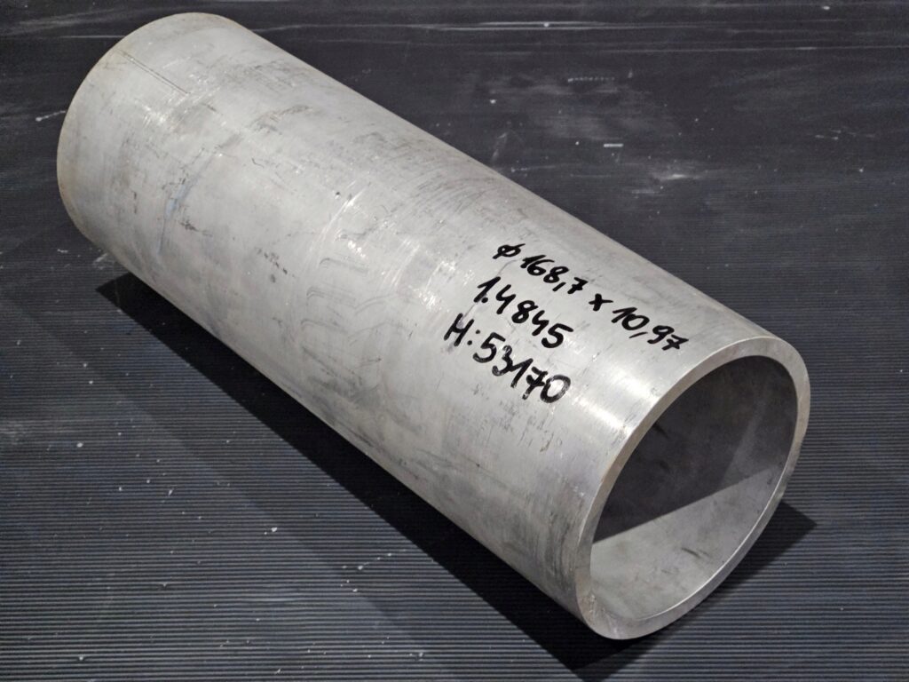 Rura żaroodporna 168,3 x 10,97mm, gat.1.4845