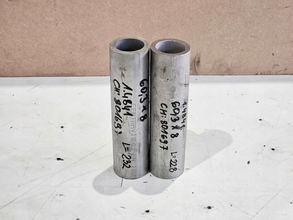 Rura żaroodporna 60,3 x 8,0mm, gat. 1.4841 L=~228mm