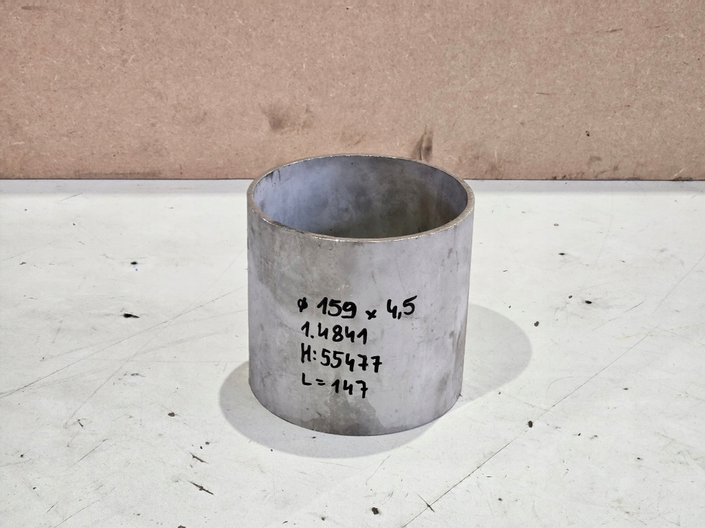 Rura żaroodporna 159,0 x 4,5mm, gat. 1.4841 L=~147mm