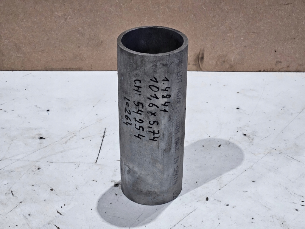 Rura żaroodporna 101,6 x 5,74mm, gat. 1.4841 L=~264mm