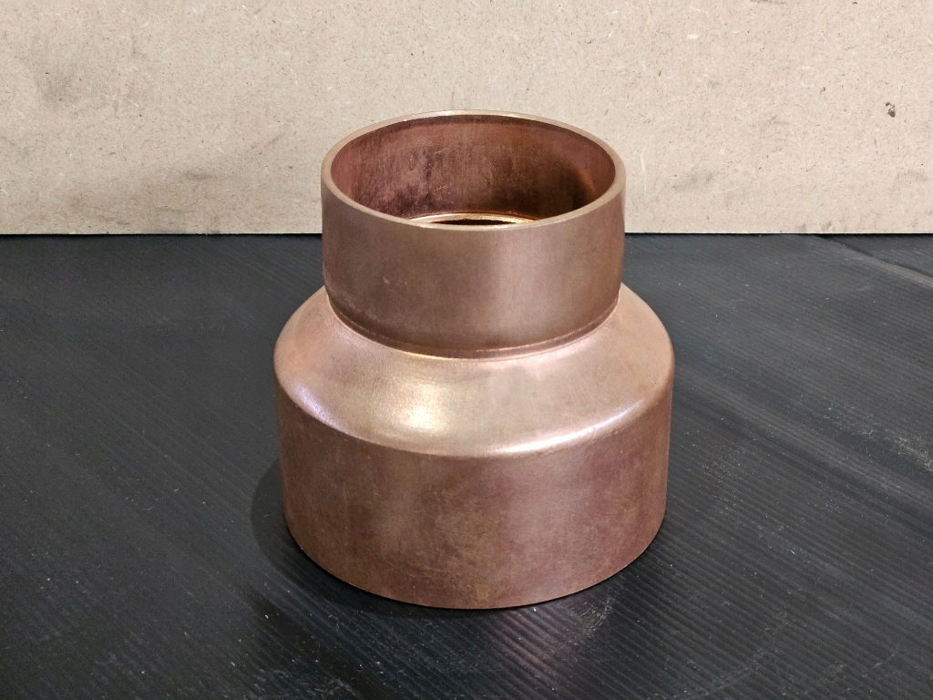 Mufa redukcyjna miedziana 108mm/76mm