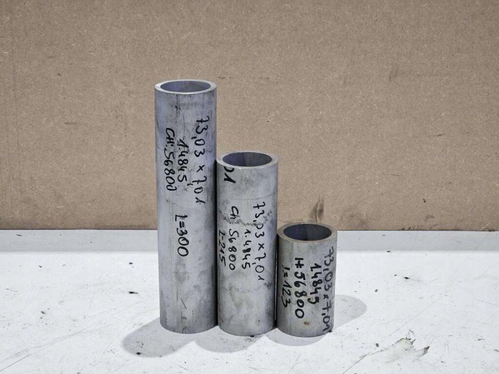Rura żaroodporna 73,03 x 7,01mm, gat.1.4845