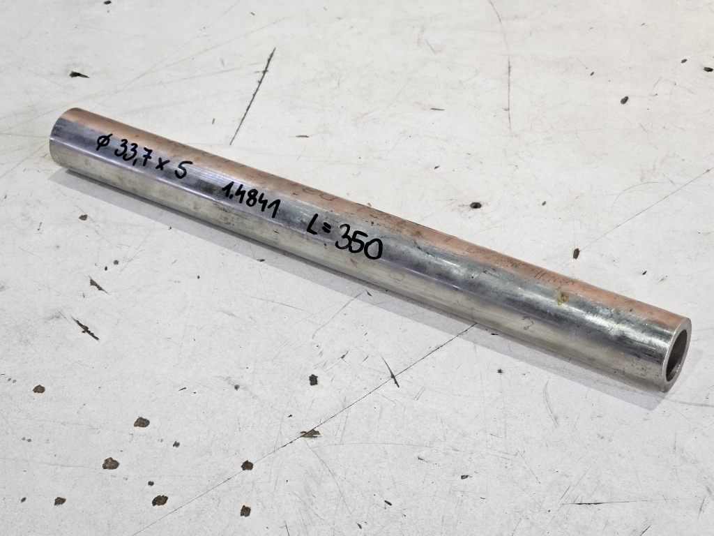 Rura żaroodporna 33,7 x 5,0mm, gat. 1.4841