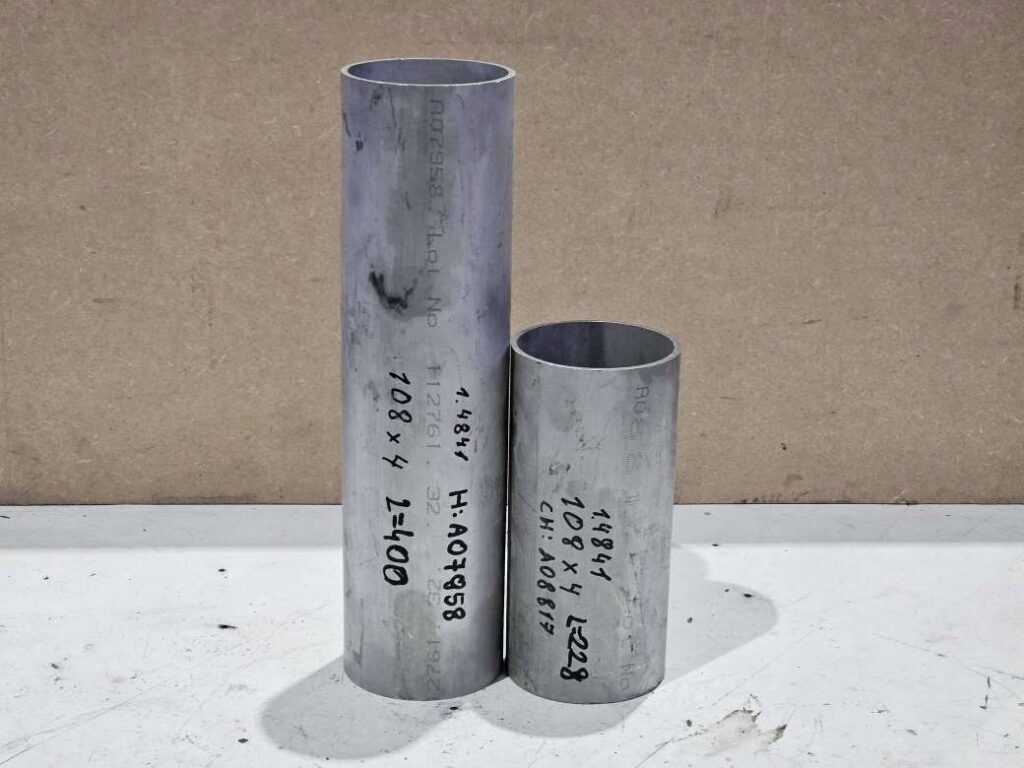 Rura żaroodporna 108,0 x 4,0mm, gat. 1.4841